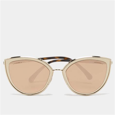 chanel cat eye signature sunglasses|replacement lenses for Chanel sunglasses.